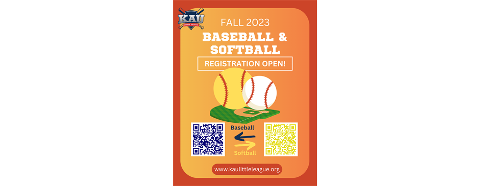 2023 Fall Registration is Open!