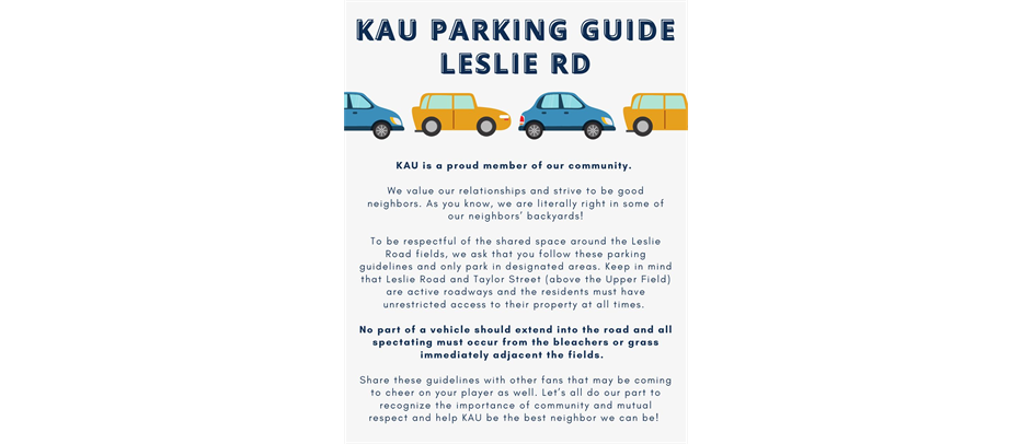 KAU Parking Guide