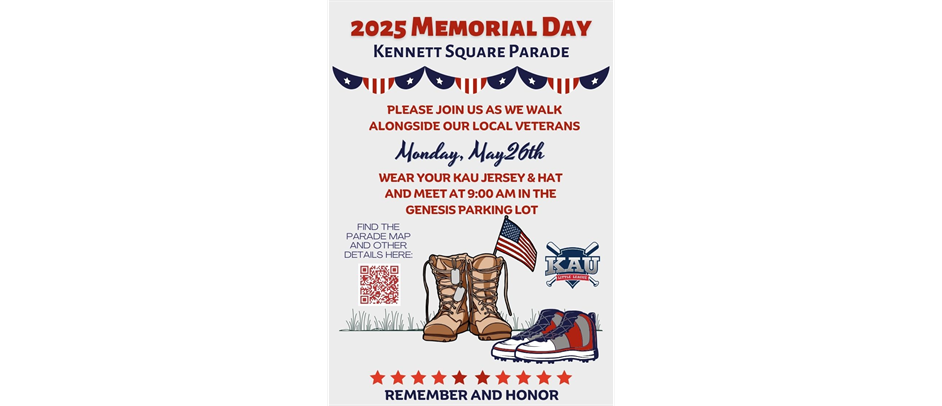 Join us in the 2025 KSQ Memorial Day Parade!